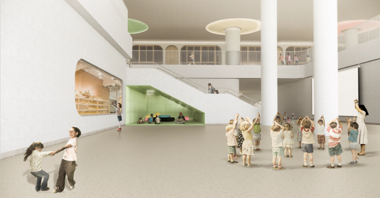 BIM建筑|苔园盆景:深圳湾第一幼儿园 / 深圳天华 建筑鉴赏 第23张-BIM建筑网 BIM建筑|苔园盆景:深圳湾第一幼儿园 / 深圳天华 建筑鉴赏 第23张