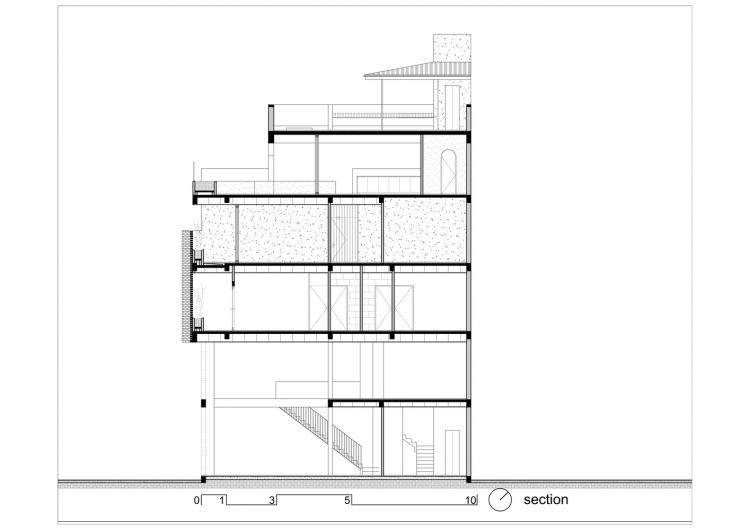 BIM建筑|胡志明市花小姐之家,原始之中一簇自然绿 / H.2 建筑鉴赏 第39张-BIM建筑网 BIM建筑|胡志明市花小姐之家,原始之中一簇自然绿 / H.2 建筑鉴赏 第39张