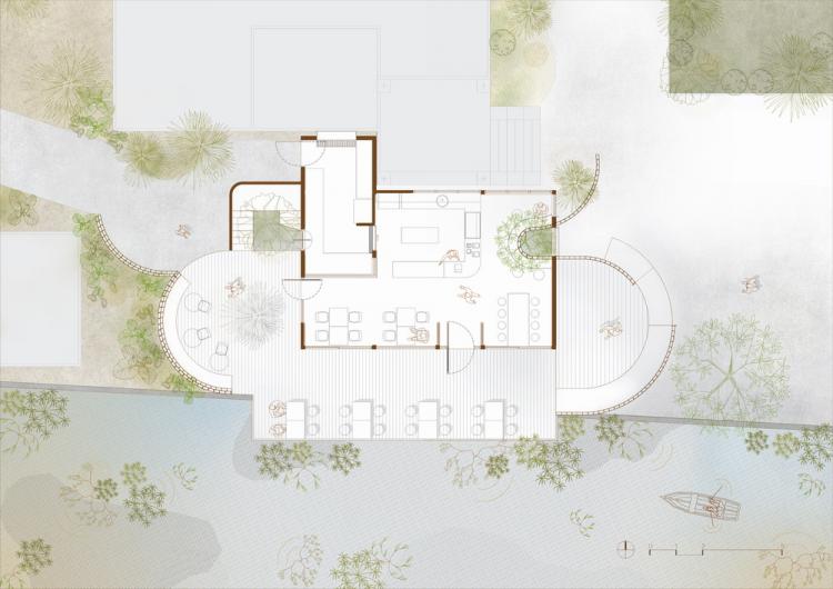 BIM建筑|阿瑜陀耶特瓦咖啡馆 / BodinChapa Architects 建筑鉴赏 第26张-BIM建筑网 BIM建筑|阿瑜陀耶特瓦咖啡馆 / BodinChapa Architects 建筑鉴赏 第26张