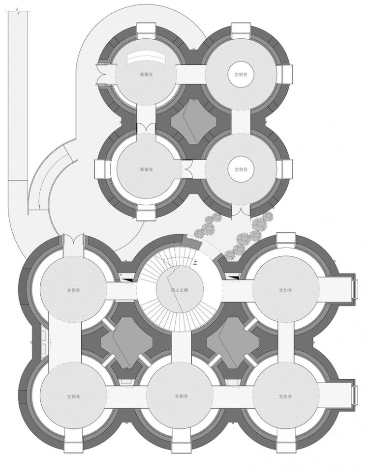 BIM建筑|南京园博园先锋筒仓书店 / 中国建筑设计研究院 建筑鉴赏 第18张-BIM建筑网 BIM建筑|南京园博园先锋筒仓书店 / 中国建筑设计研究院 建筑鉴赏 第18张