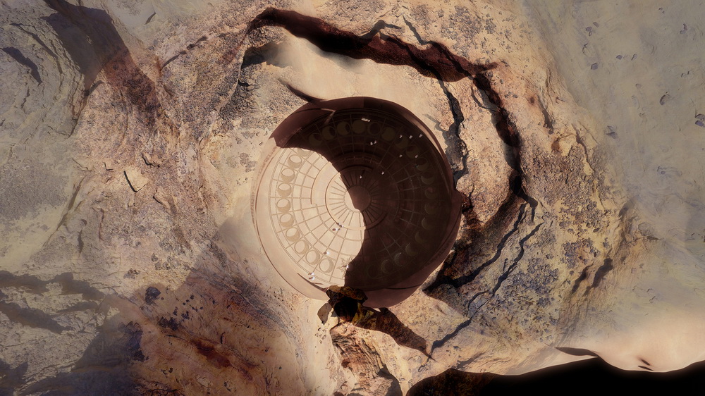 BIM建筑|让·努维尔于沙特阿拉伯新作方案,岩层下的度假酒店 BIM建筑|让·努维尔于沙特阿拉伯新作方案,岩层下的度假酒店