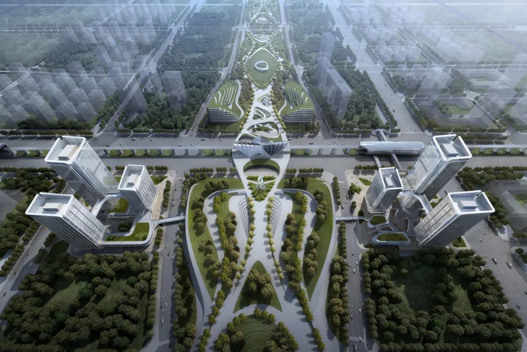 招商蛇口西安丝路中心丨奥体中轴、丝路之门这样打造 招商蛇口西安丝路中心丨奥体中轴、丝路之门这样打造