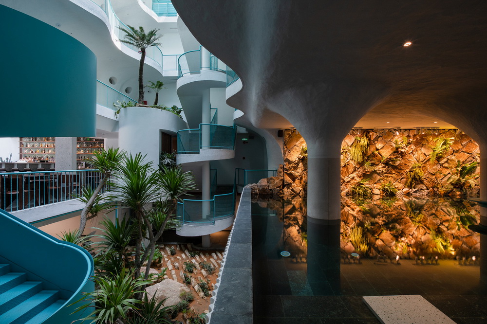 BIM建筑|如果,建筑是海浪:Le Bouton酒店/D1 Architectural Studio BIM建筑|如果,建筑是海浪:Le Bouton酒店/D1 Architectural Studio