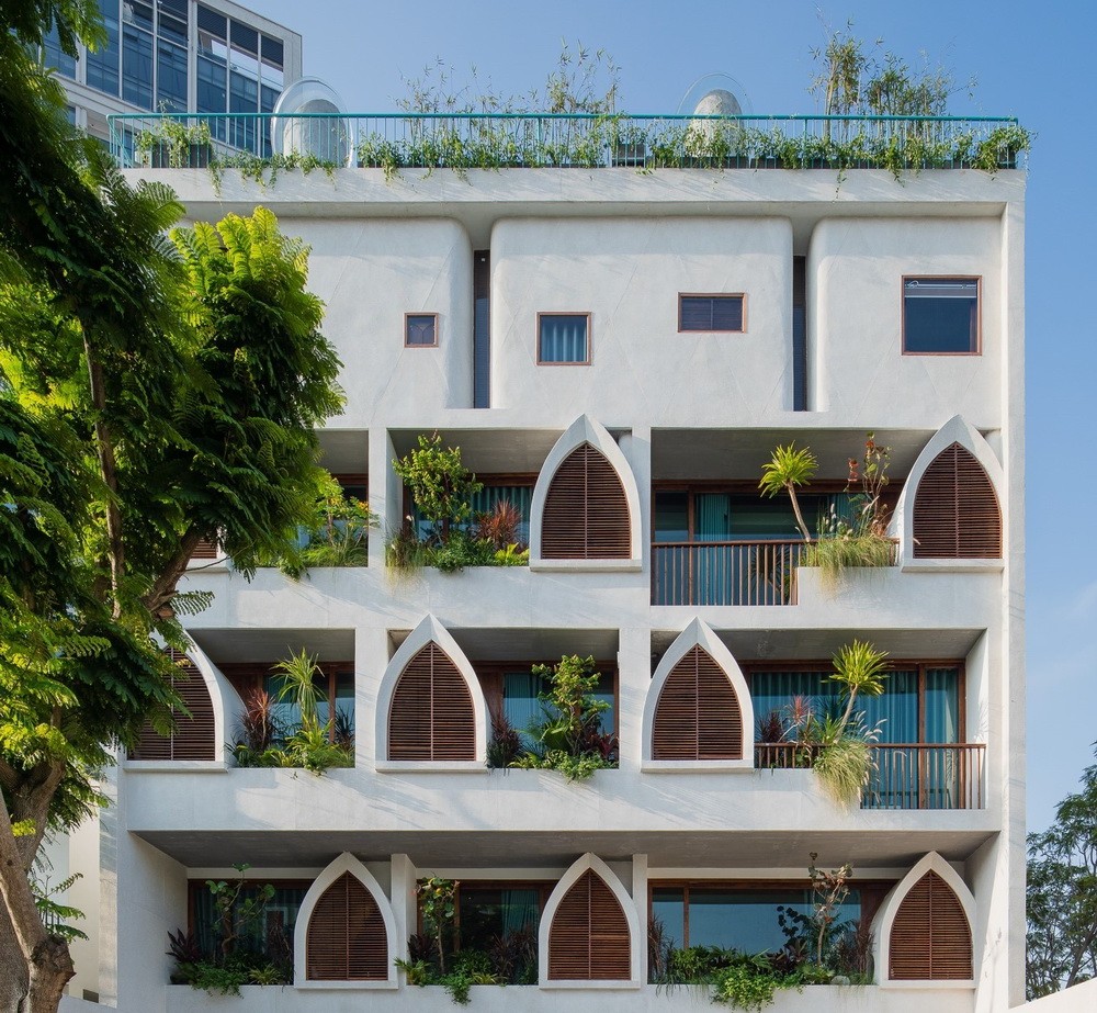 BIM建筑|如果,建筑是海浪:Le Bouton酒店/D1 Architectural Studio BIM建筑|如果,建筑是海浪:Le Bouton酒店/D1 Architectural Studio