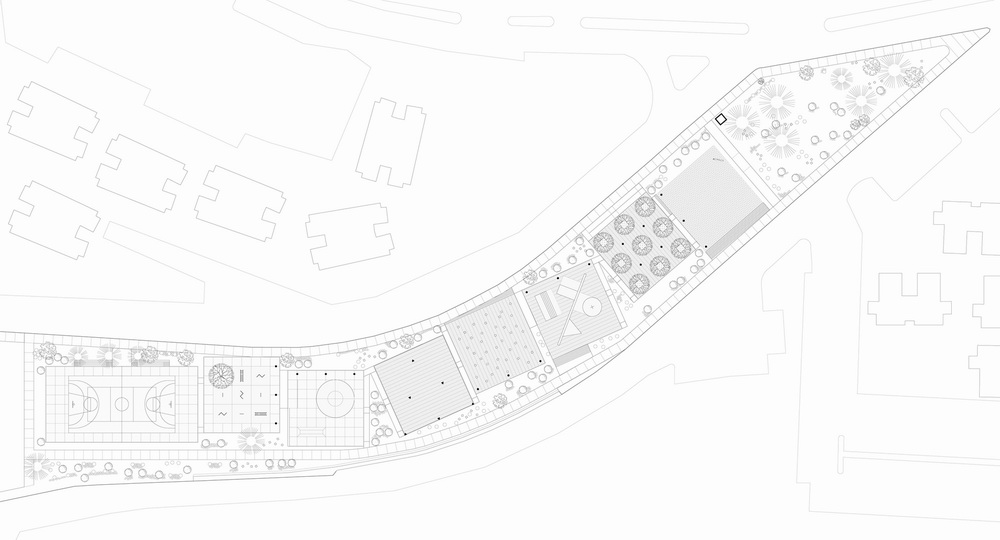 BIM建筑|“九个方块”广场/PRODUCTORA BIM建筑|“九个方块”广场/PRODUCTORA