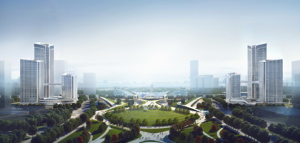 BIM建筑|招商蛇口西安丝路中心/上海三益 BIM建筑|招商蛇口西安丝路中心/上海三益