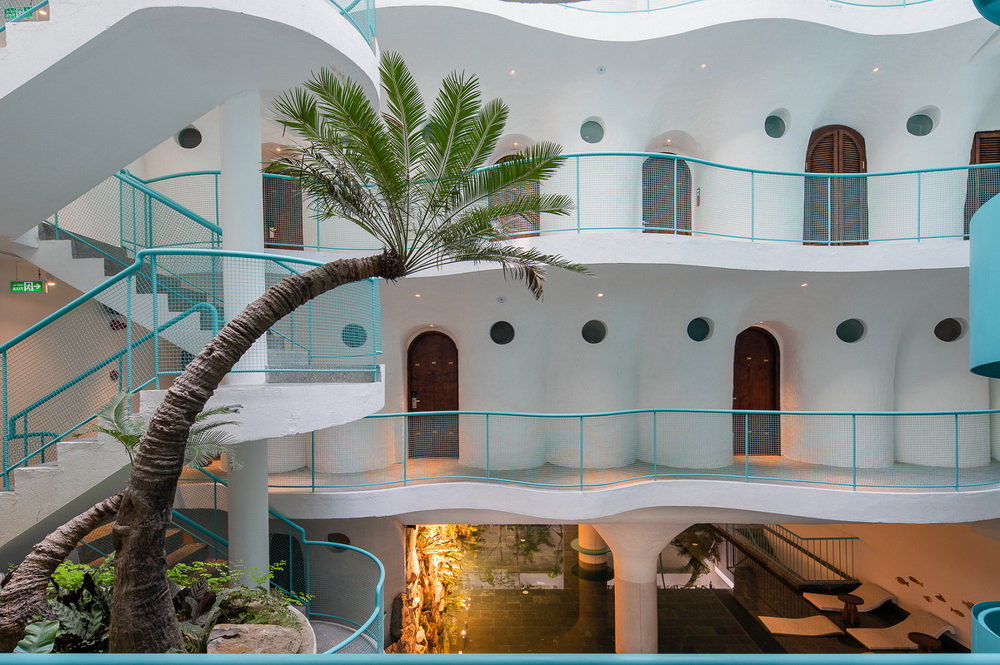 BIM建筑|如果,建筑是海浪:Le Bouton酒店/D1 Architectural Studio BIM建筑|如果,建筑是海浪:Le Bouton酒店/D1 Architectural Studio