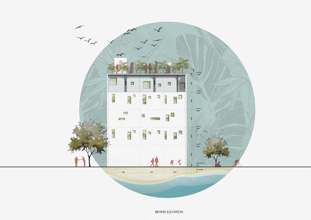 BIM建筑|如果,建筑是海浪:Le Bouton酒店/D1 Architectural Studio BIM建筑|如果,建筑是海浪:Le Bouton酒店/D1 Architectural Studio