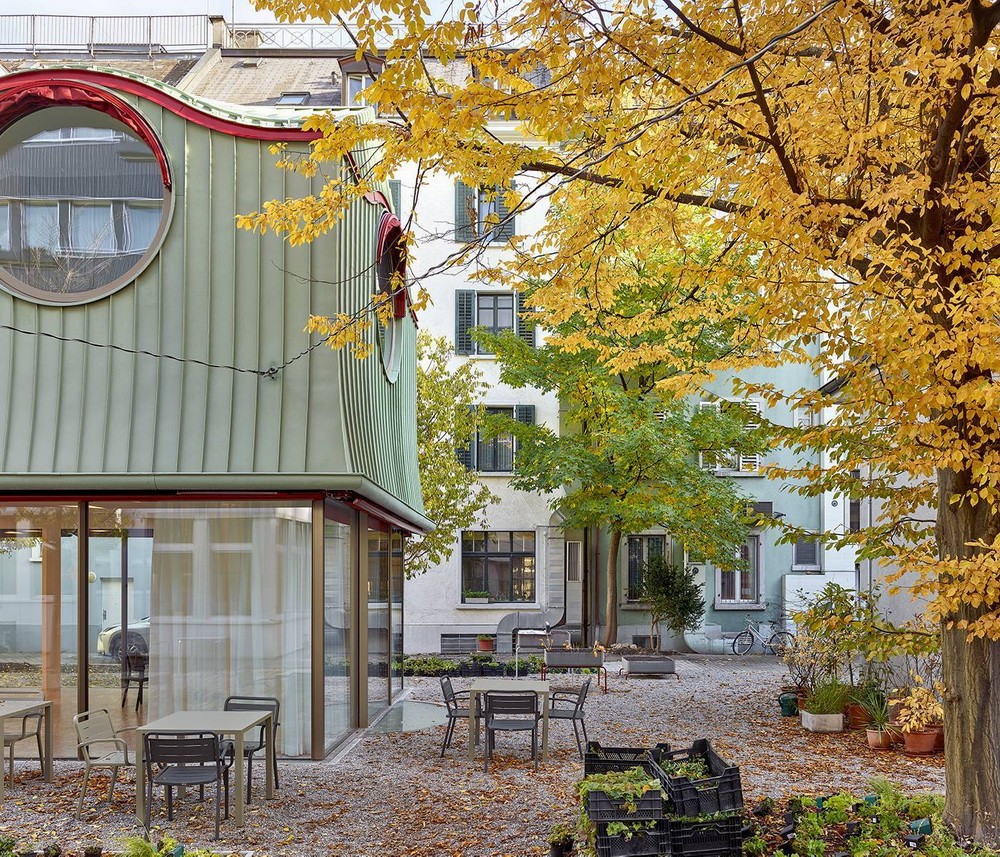 BIM建筑|优雅地老去:苏黎世老年人活动中心 / Knorr & Pürckhauer Architekten BIM建筑|优雅地老去:苏黎世老年人活动中心 / Knorr & Pürckhauer Architekten