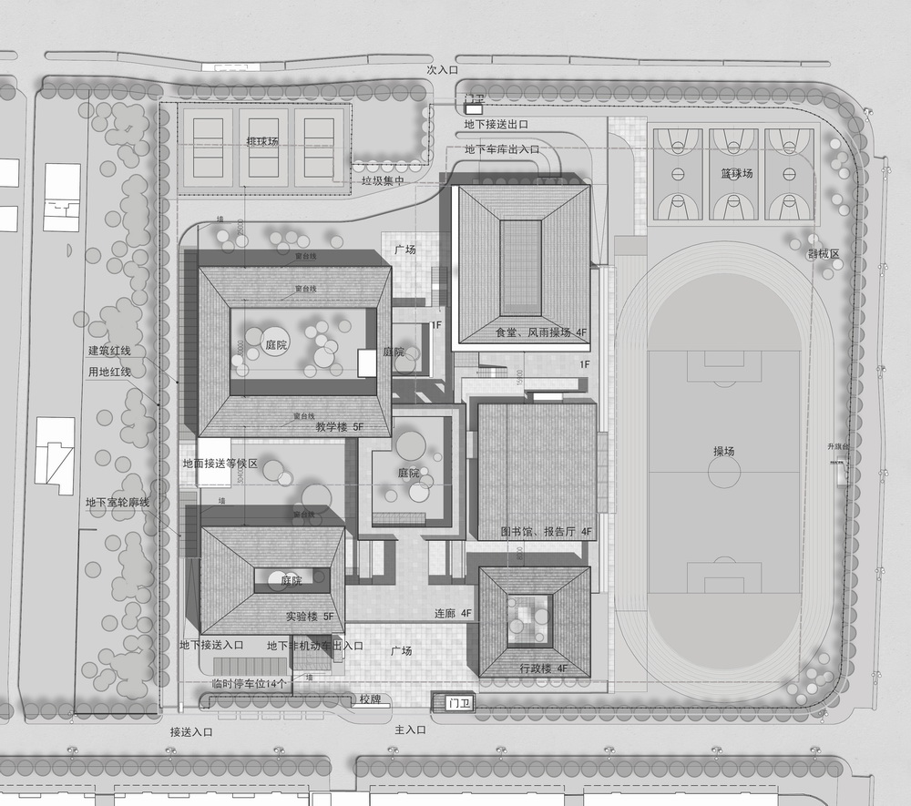BIM建筑|重构“江南书院”:苏州高新区第四中学/中衡设计 BIM建筑|重构“江南书院”:苏州高新区第四中学/中衡设计