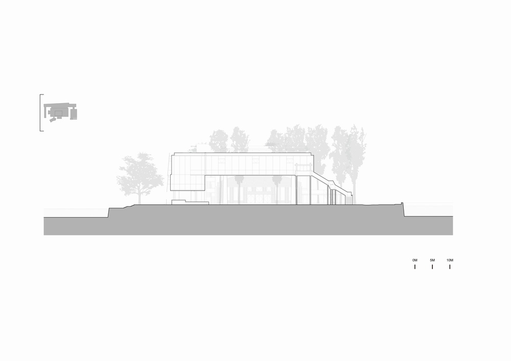 BIM建筑|南开大学海冰楼/直向建筑 BIM建筑|南开大学海冰楼/直向建筑
