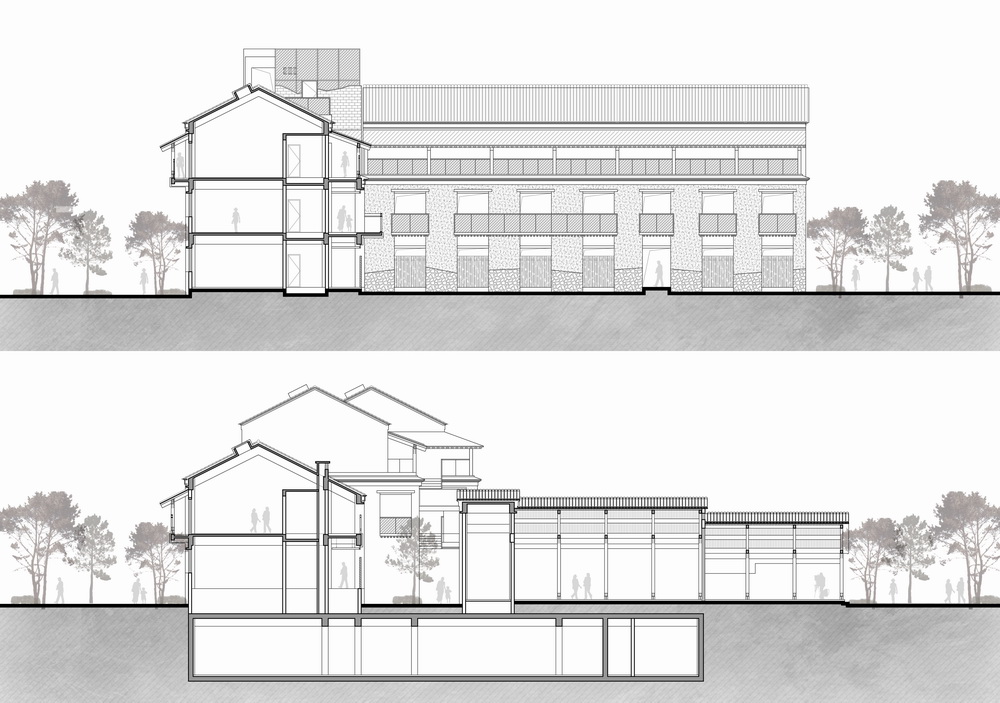BIM建筑|李巷村村口公共空间再生/东大院 建筑技术与艺术(ATA)工作室 BIM建筑|李巷村村口公共空间再生/东大院 建筑技术与艺术(ATA)工作室
