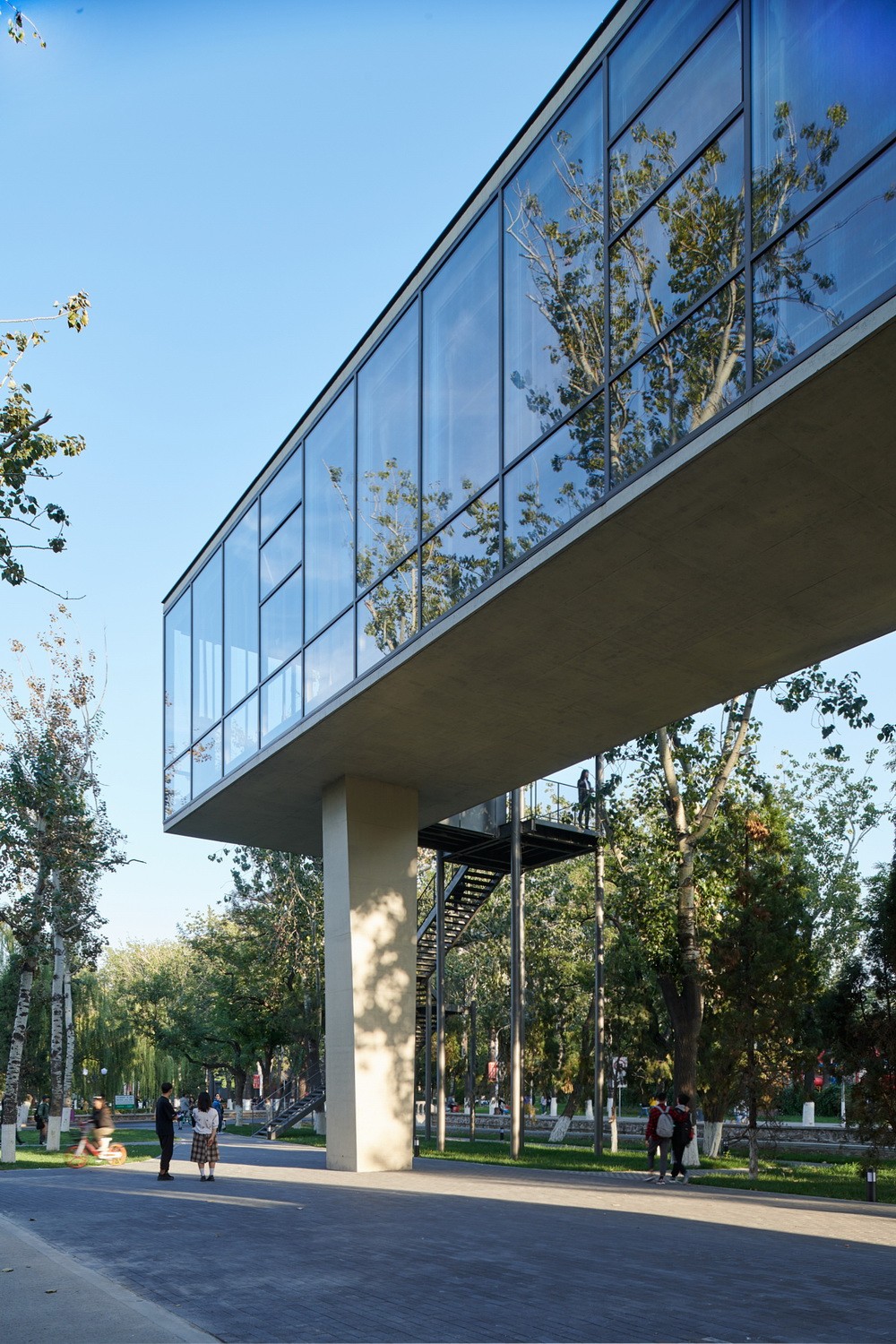 BIM建筑|南开大学海冰楼/直向建筑 BIM建筑|南开大学海冰楼/直向建筑