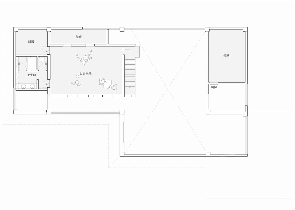 BIM建筑|内外之间,自然山野中的各得其所 BIM建筑|内外之间,自然山野中的各得其所