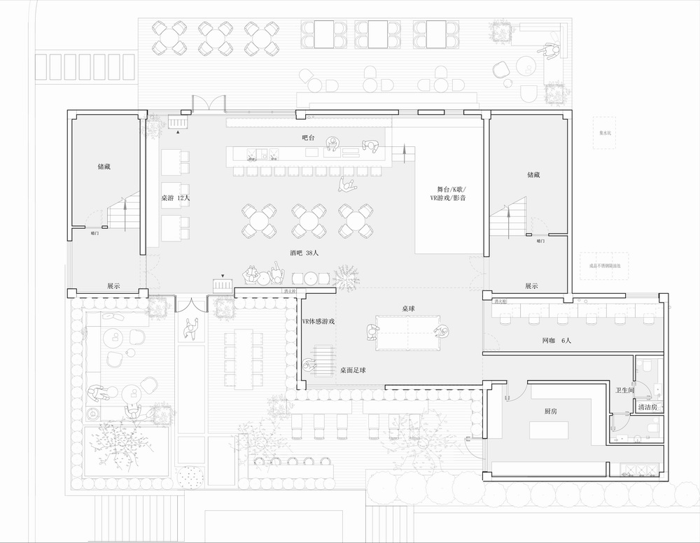BIM建筑|内外之间,自然山野中的各得其所 BIM建筑|内外之间,自然山野中的各得其所