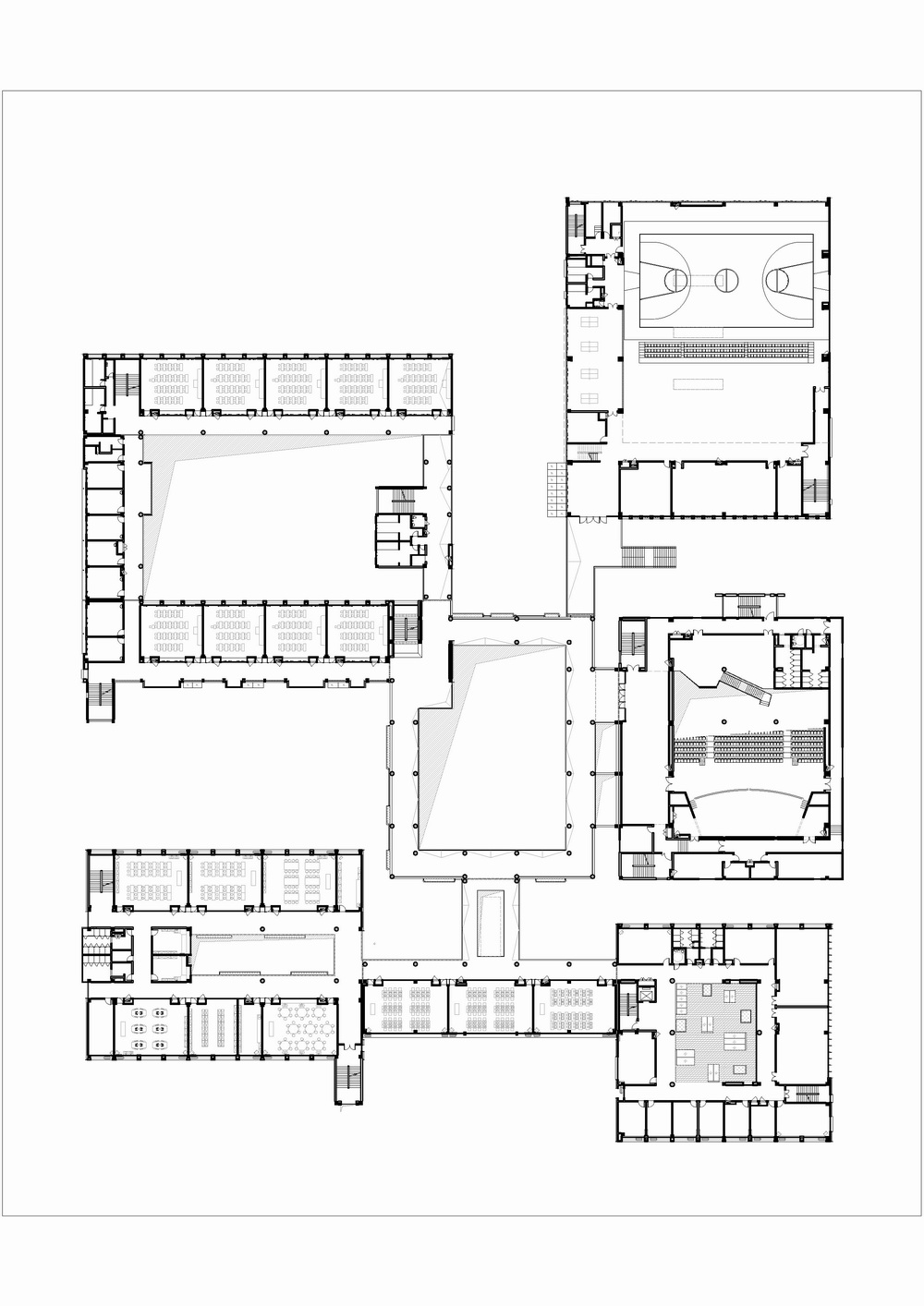 BIM建筑|重构“江南书院”:苏州高新区第四中学/中衡设计 BIM建筑|重构“江南书院”:苏州高新区第四中学/中衡设计