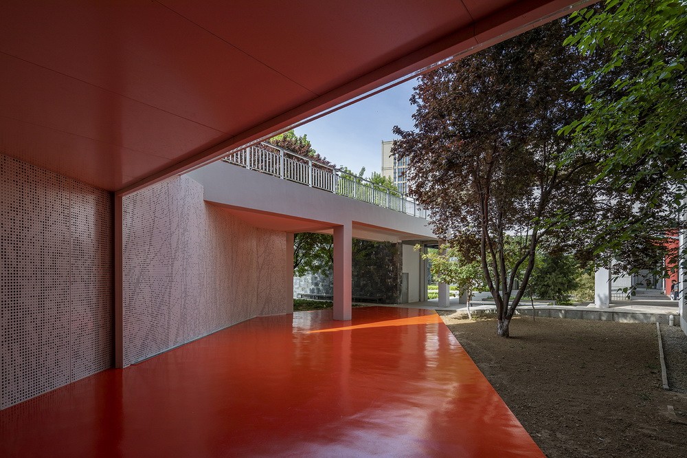 BIM建筑|中央美术学院燕郊校区图书馆改造 / 三文建筑 / 何崴工作室 BIM建筑|中央美术学院燕郊校区图书馆改造 / 三文建筑 / 何崴工作室