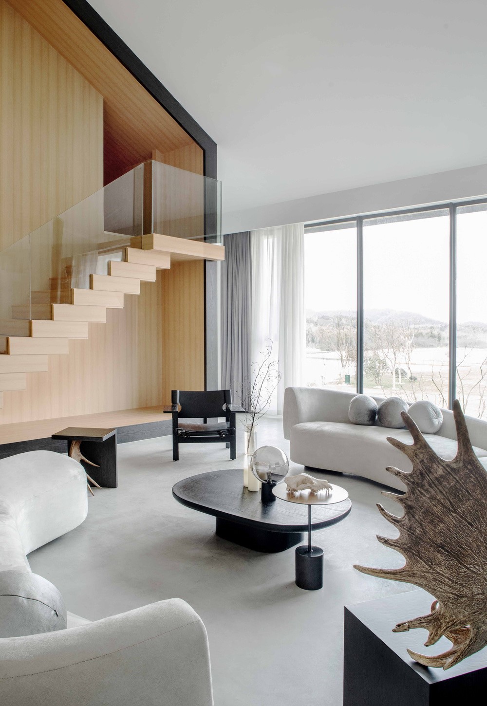 BIM建筑|内外之间,自然山野中的各得其所 BIM建筑|内外之间,自然山野中的各得其所