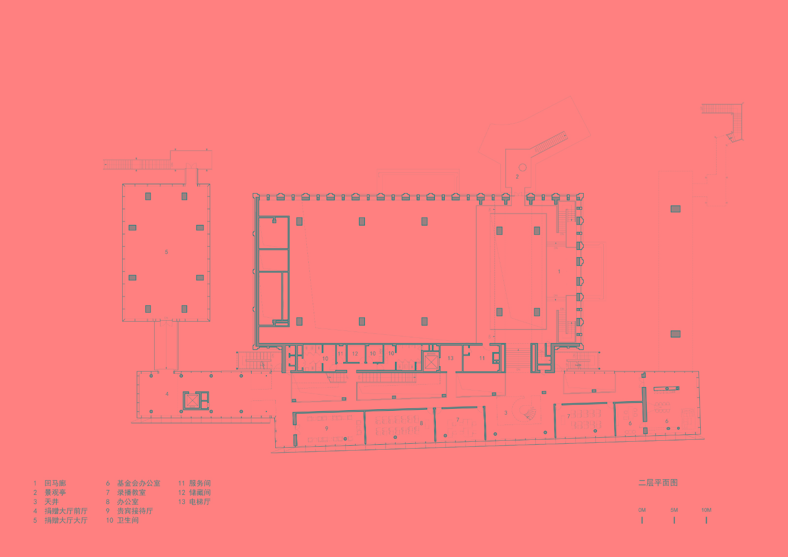 BIM建筑|南开大学海冰楼/直向建筑 BIM建筑|南开大学海冰楼/直向建筑