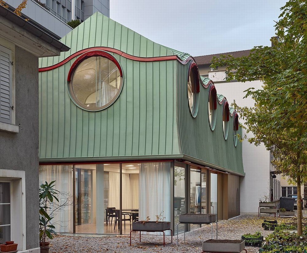 BIM建筑|优雅地老去:苏黎世老年人活动中心 / Knorr & Pürckhauer Architekten BIM建筑|优雅地老去:苏黎世老年人活动中心 / Knorr & Pürckhauer Architekten