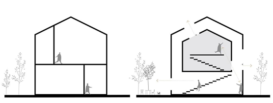 BIM建筑|内外之间,自然山野中的各得其所 BIM建筑|内外之间,自然山野中的各得其所