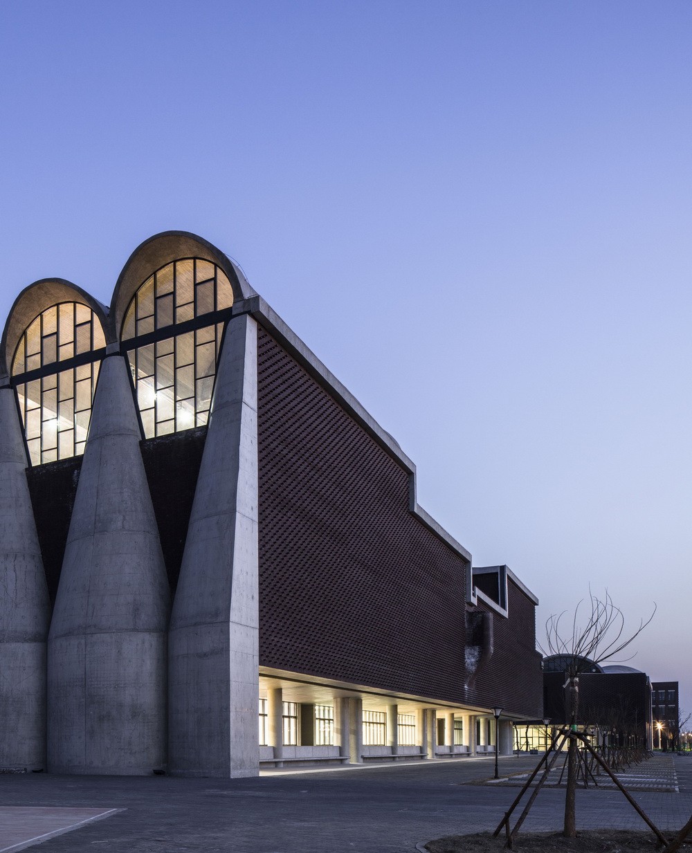 BIM建筑|天津大学新校区综合体育馆 / 李兴钢建筑工作室 BIM建筑|天津大学新校区综合体育馆 / 李兴钢建筑工作室