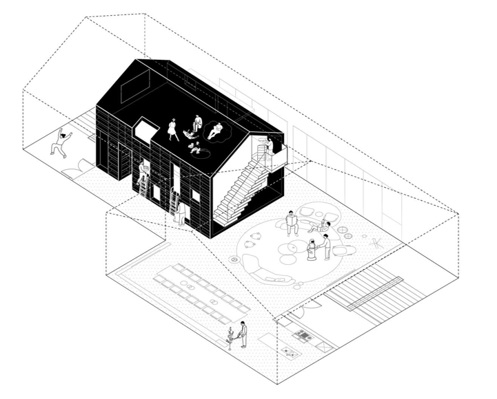 BIM建筑|内外之间,自然山野中的各得其所 BIM建筑|内外之间,自然山野中的各得其所