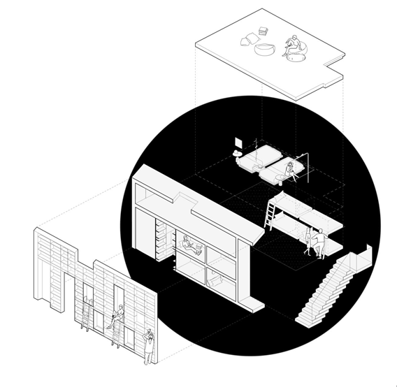 BIM建筑|内外之间,自然山野中的各得其所 BIM建筑|内外之间,自然山野中的各得其所