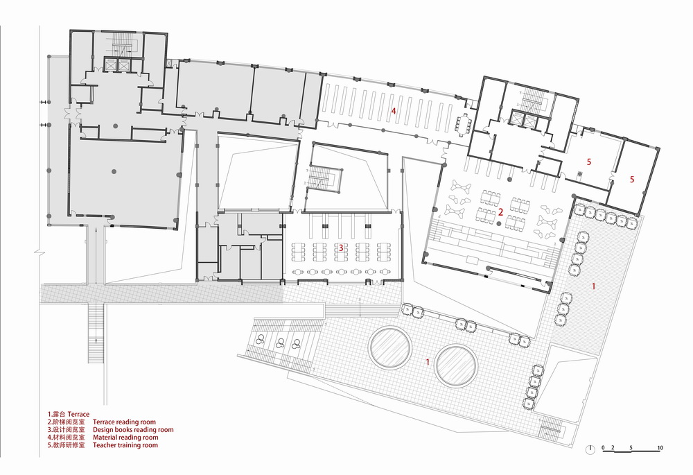 BIM建筑|中央美术学院燕郊校区图书馆改造 / 三文建筑 / 何崴工作室 BIM建筑|中央美术学院燕郊校区图书馆改造 / 三文建筑 / 何崴工作室