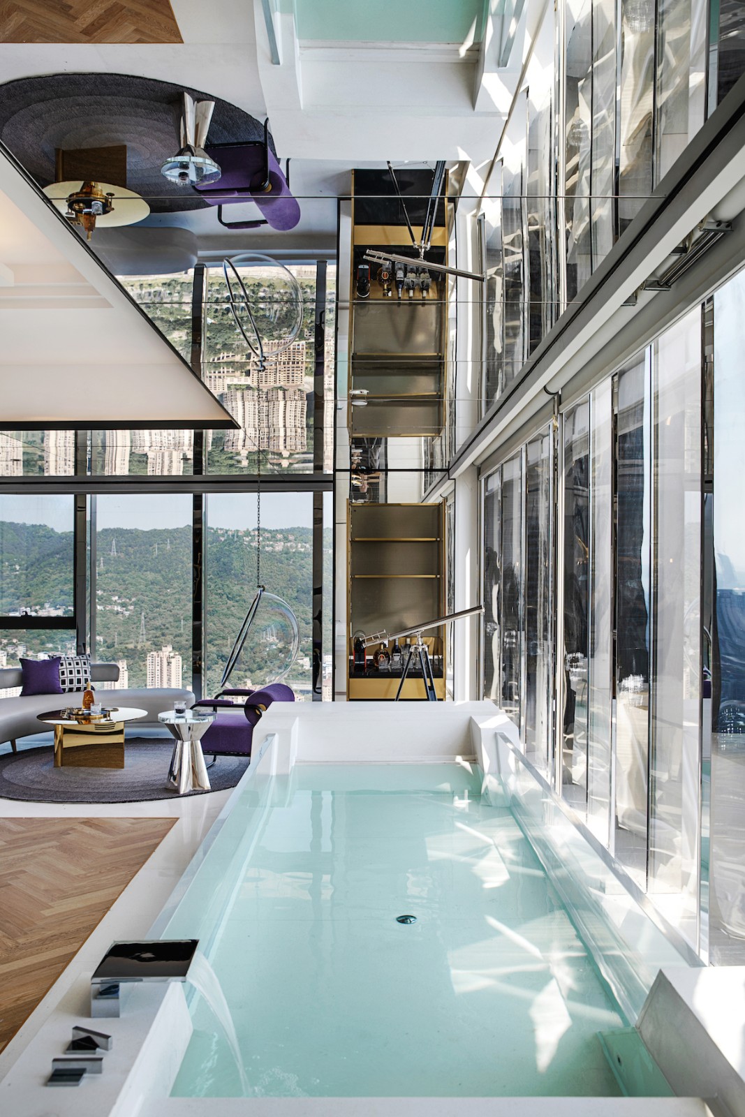 BIM建筑|ISEYA 浮云高空酒店【朝天门旗舰店】/布道空间设计 BIM建筑|ISEYA 浮云高空酒店【朝天门旗舰店】/布道空间设计