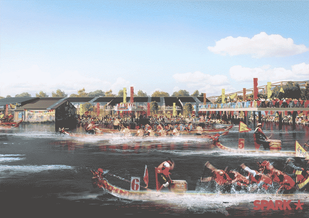 BIM建筑|苏州青苔中日工业设计村,再度打造滨水新地标/SPARK思邦 BIM建筑|苏州青苔中日工业设计村,再度打造滨水新地标/SPARK思邦