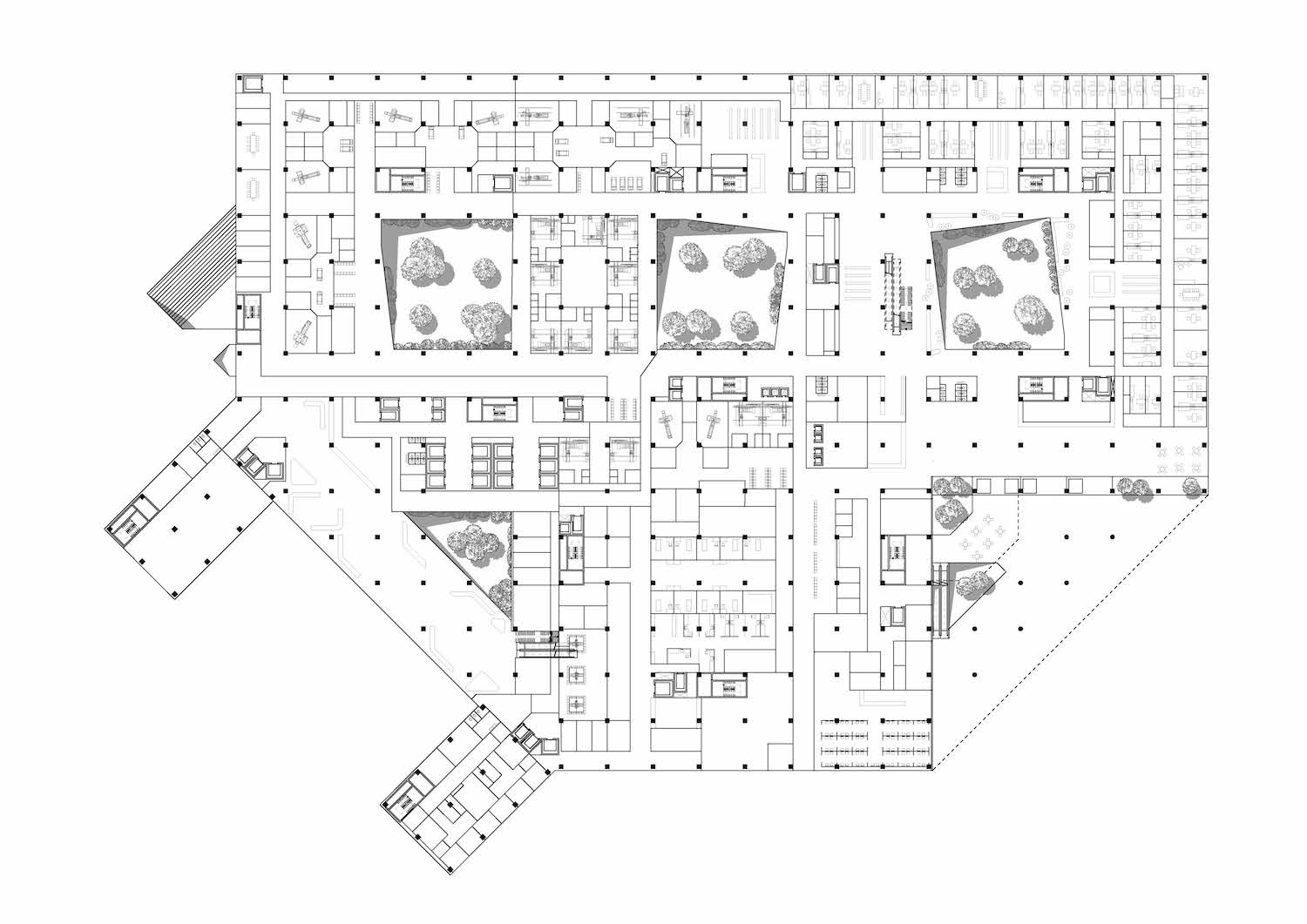 BIM建筑|瑞士瑞盟遇见苏州园林-苏州独墅湖医院/LEMANARC瑞士瑞盟设计 BIM建筑|瑞士瑞盟遇见苏州园林-苏州独墅湖医院/LEMANARC瑞士瑞盟设计