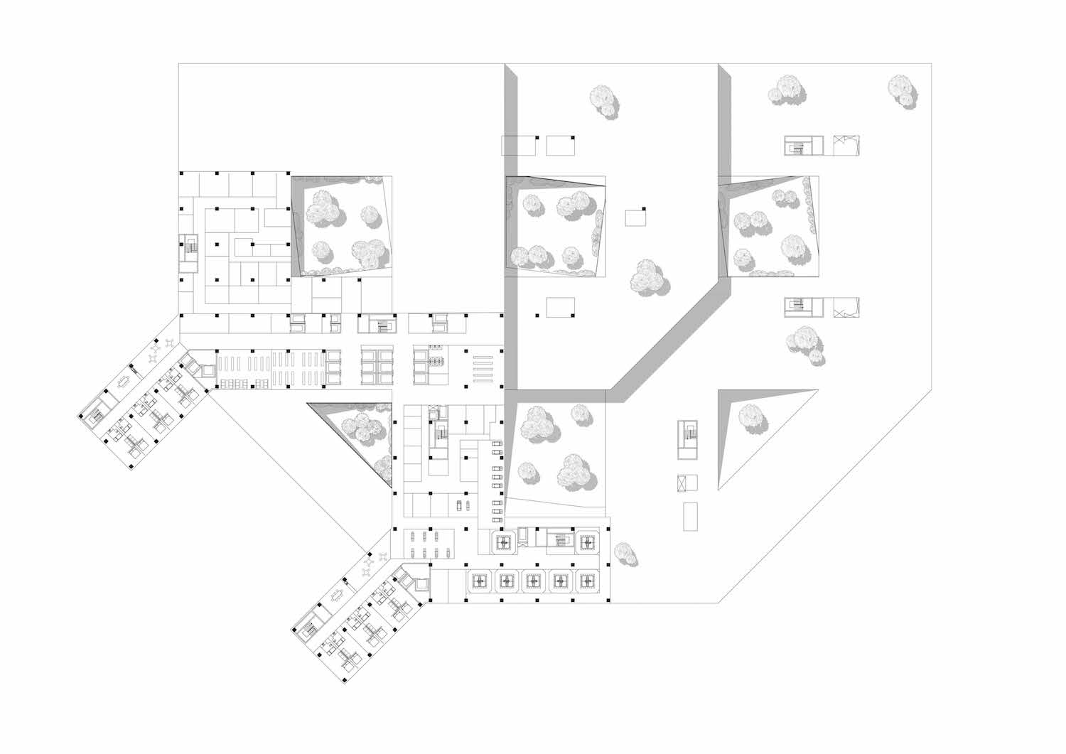 BIM建筑|瑞士瑞盟遇见苏州园林-苏州独墅湖医院/LEMANARC瑞士瑞盟设计 BIM建筑|瑞士瑞盟遇见苏州园林-苏州独墅湖医院/LEMANARC瑞士瑞盟设计