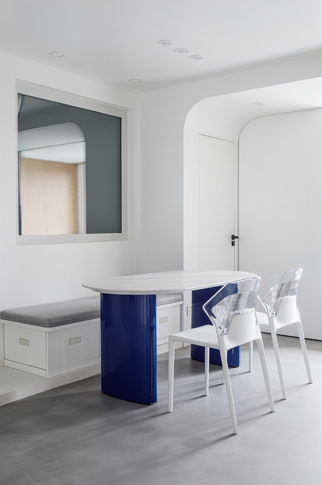 BIM建筑|「 蓝境 」克莱因蓝下的流线型音乐之家/戏构建筑设计工作室 BIM建筑|「 蓝境 」克莱因蓝下的流线型音乐之家/戏构建筑设计工作室