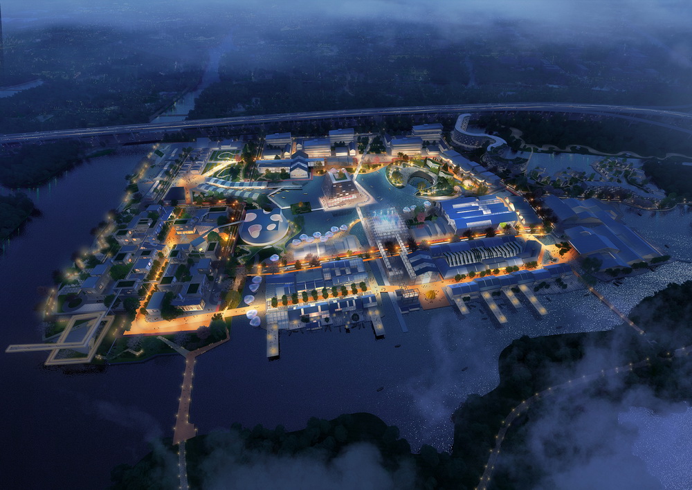 BIM建筑|苏州青苔中日工业设计村,再度打造滨水新地标/SPARK思邦 BIM建筑|苏州青苔中日工业设计村,再度打造滨水新地标/SPARK思邦