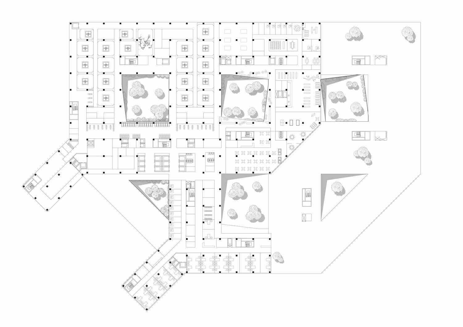 BIM建筑|瑞士瑞盟遇见苏州园林-苏州独墅湖医院/LEMANARC瑞士瑞盟设计 BIM建筑|瑞士瑞盟遇见苏州园林-苏州独墅湖医院/LEMANARC瑞士瑞盟设计