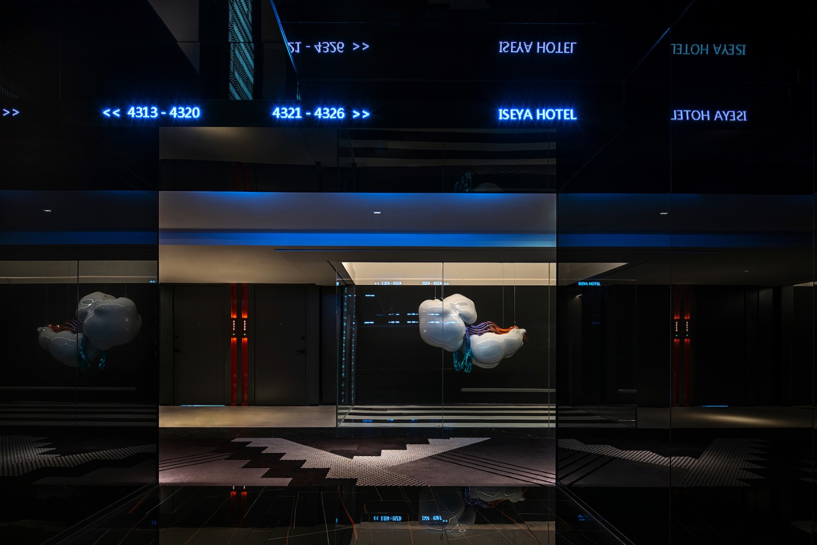 BIM建筑|ISEYA 浮云高空酒店【朝天门旗舰店】/布道空间设计 BIM建筑|ISEYA 浮云高空酒店【朝天门旗舰店】/布道空间设计