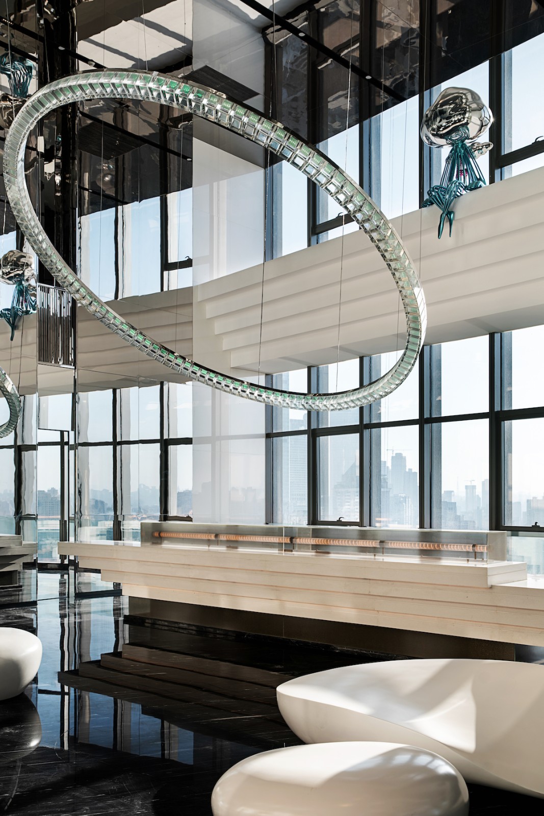 BIM建筑|ISEYA 浮云高空酒店【朝天门旗舰店】/布道空间设计 BIM建筑|ISEYA 浮云高空酒店【朝天门旗舰店】/布道空间设计