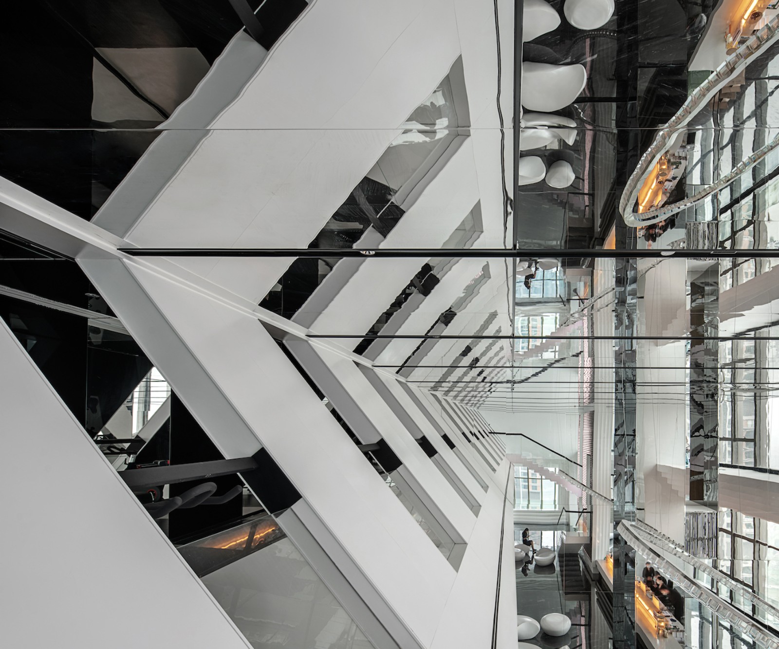 BIM建筑|ISEYA 浮云高空酒店【朝天门旗舰店】/布道空间设计 BIM建筑|ISEYA 浮云高空酒店【朝天门旗舰店】/布道空间设计