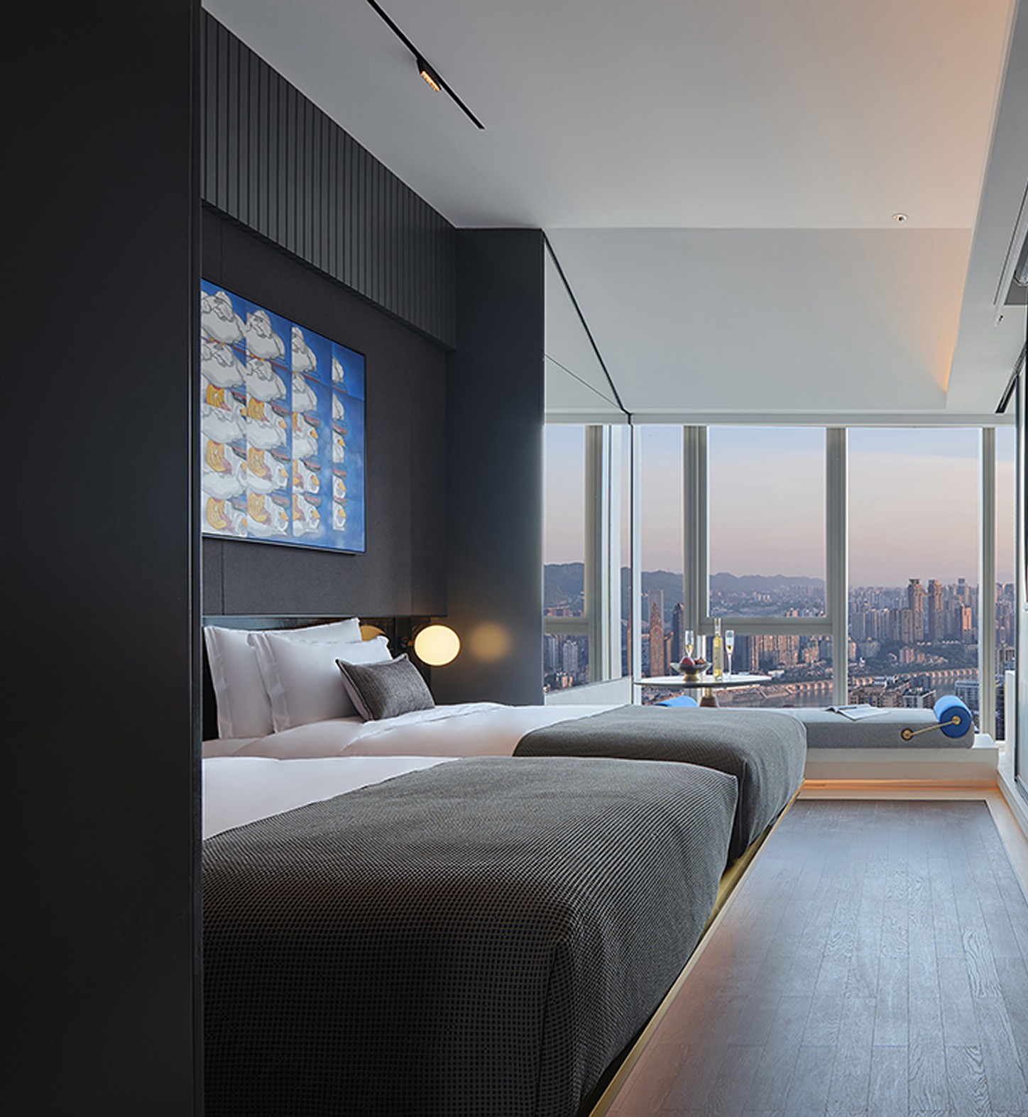 BIM建筑|ISEYA 浮云高空酒店【朝天门旗舰店】/布道空间设计 BIM建筑|ISEYA 浮云高空酒店【朝天门旗舰店】/布道空间设计