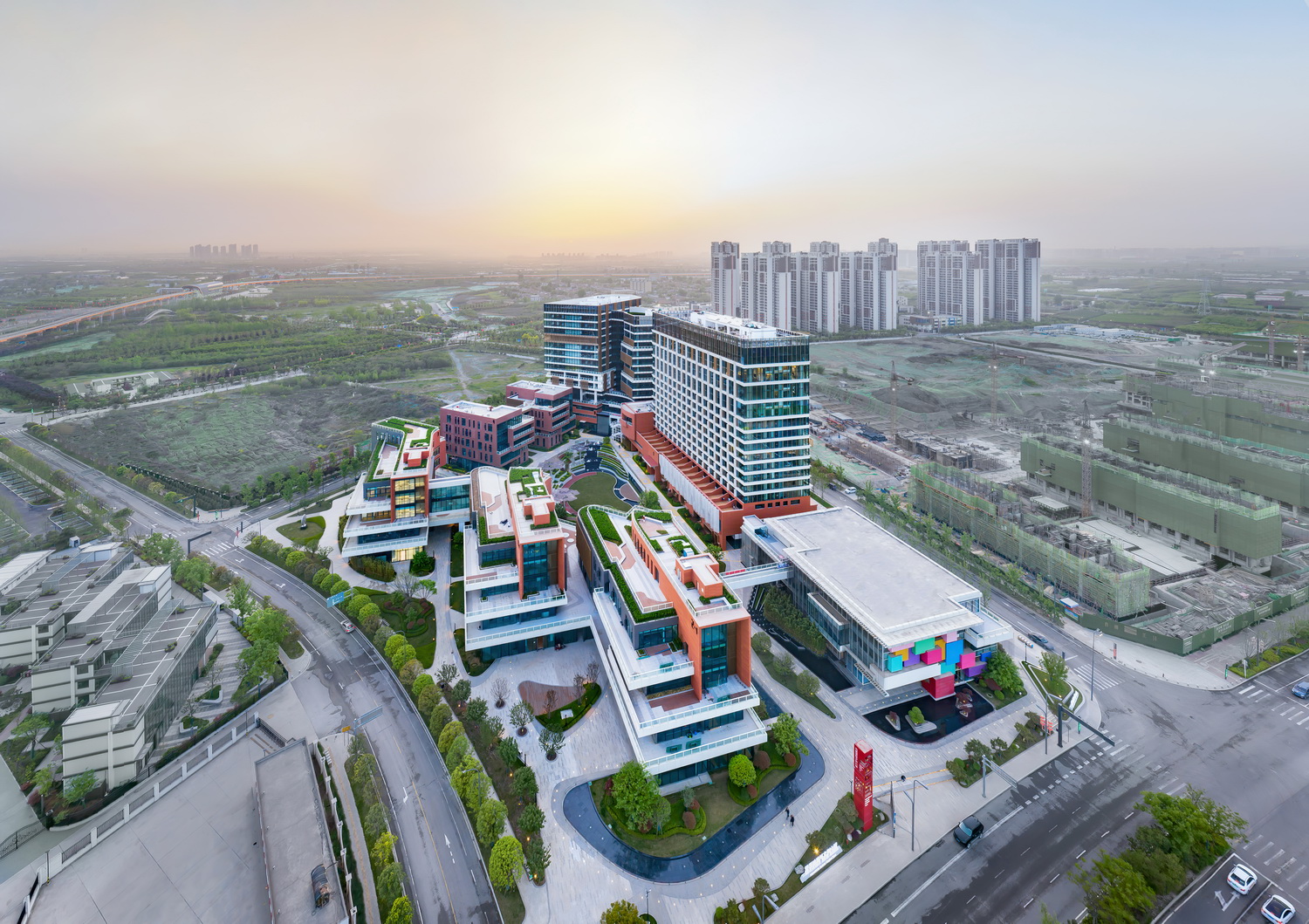 BIM建筑|用场所讲故事——西咸新区国际文创小镇/中衡设计 BIM建筑|用场所讲故事——西咸新区国际文创小镇/中衡设计