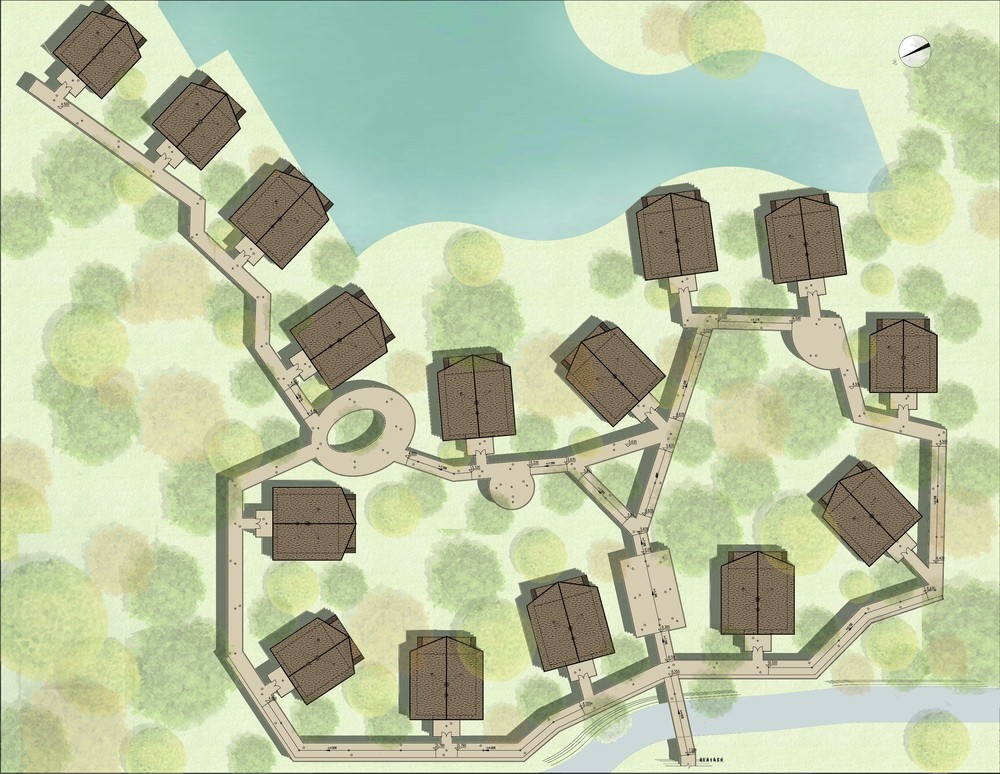 BIM建筑|乐贝树屋/aoe事建组 BIM建筑|乐贝树屋/aoe事建组