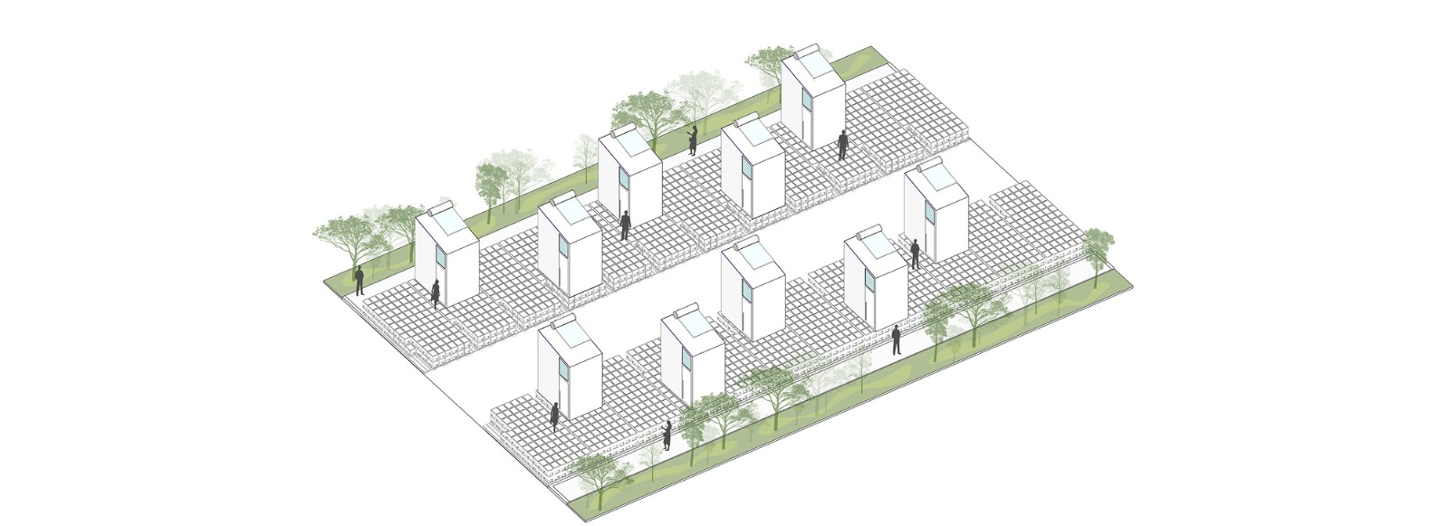 BIM建筑|模块舱体,医护人员临时空间 / Revolution BIM建筑|模块舱体,医护人员临时空间 / Revolution