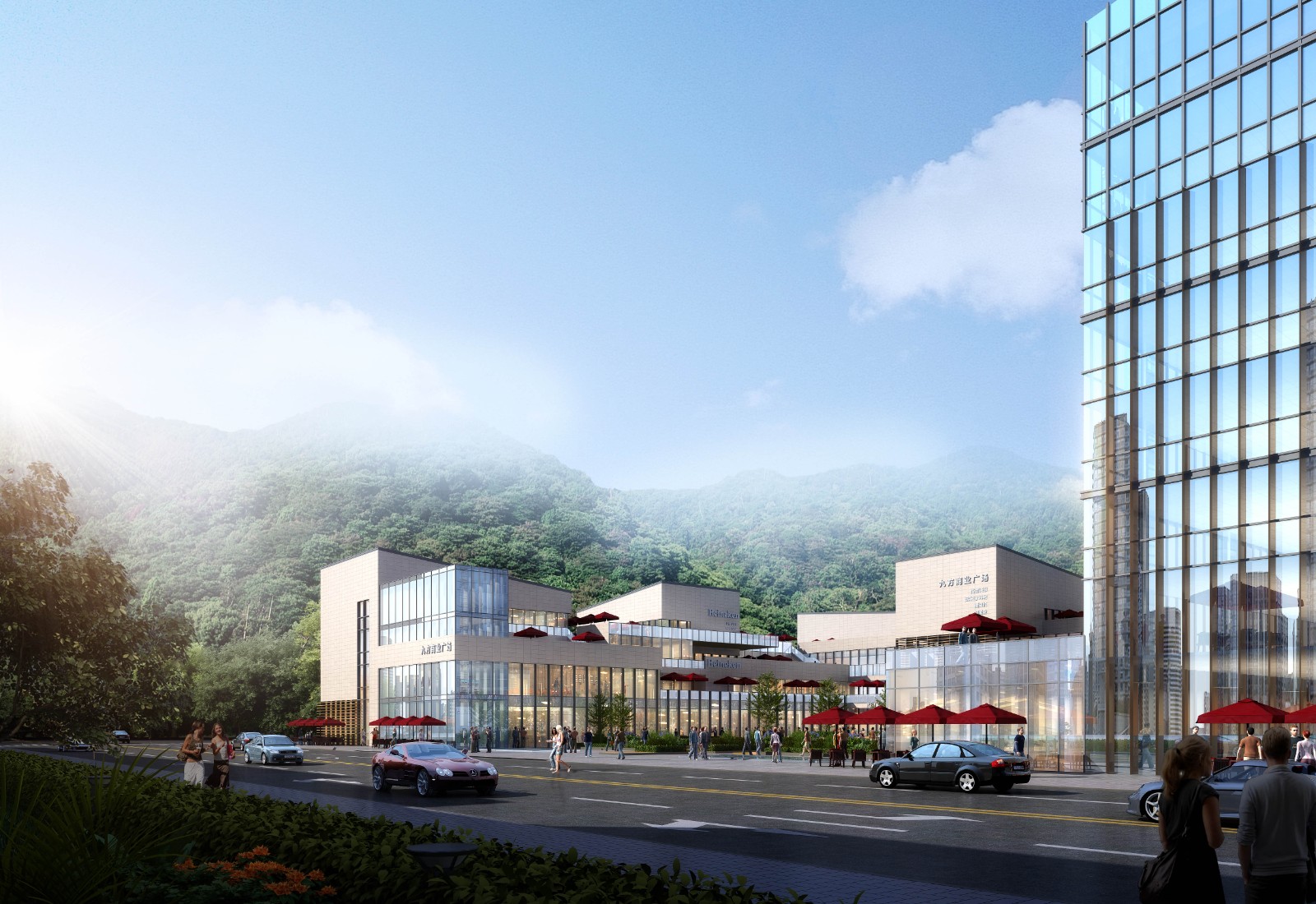 BIM建筑|创新谷里的生活容器/北京龙源科建建筑设计有限公司 BIM建筑|创新谷里的生活容器/北京龙源科建建筑设计有限公司