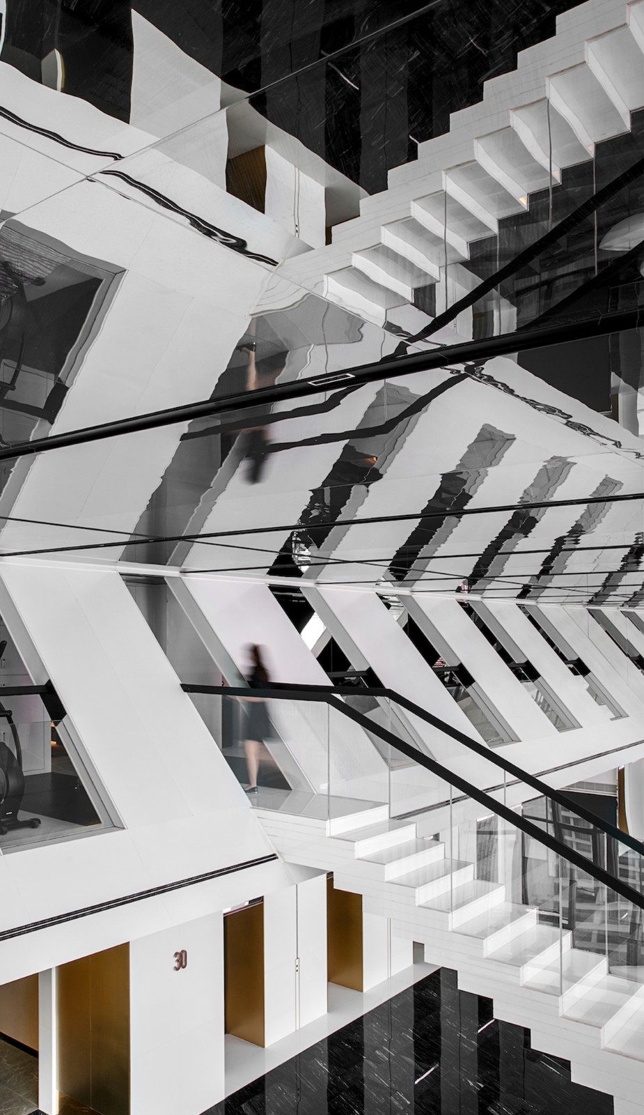 BIM建筑|ISEYA 浮云高空酒店【朝天门旗舰店】/布道空间设计 BIM建筑|ISEYA 浮云高空酒店【朝天门旗舰店】/布道空间设计