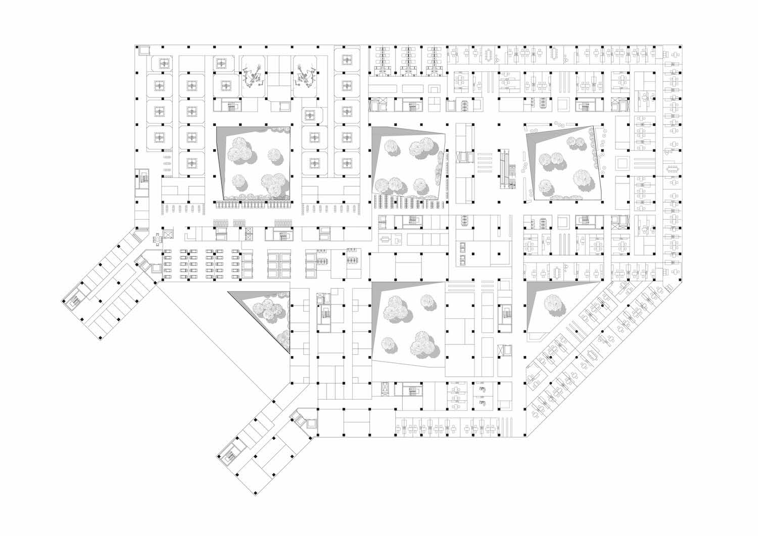 BIM建筑|瑞士瑞盟遇见苏州园林-苏州独墅湖医院/LEMANARC瑞士瑞盟设计 BIM建筑|瑞士瑞盟遇见苏州园林-苏州独墅湖医院/LEMANARC瑞士瑞盟设计