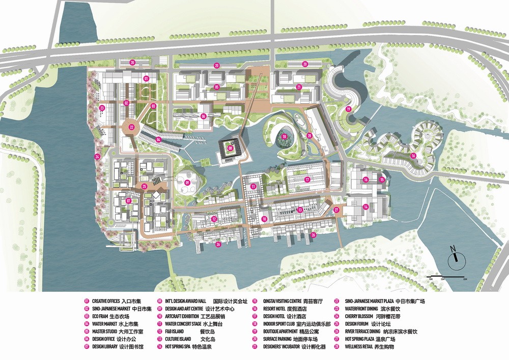 BIM建筑|苏州青苔中日工业设计村,再度打造滨水新地标/SPARK思邦 BIM建筑|苏州青苔中日工业设计村,再度打造滨水新地标/SPARK思邦