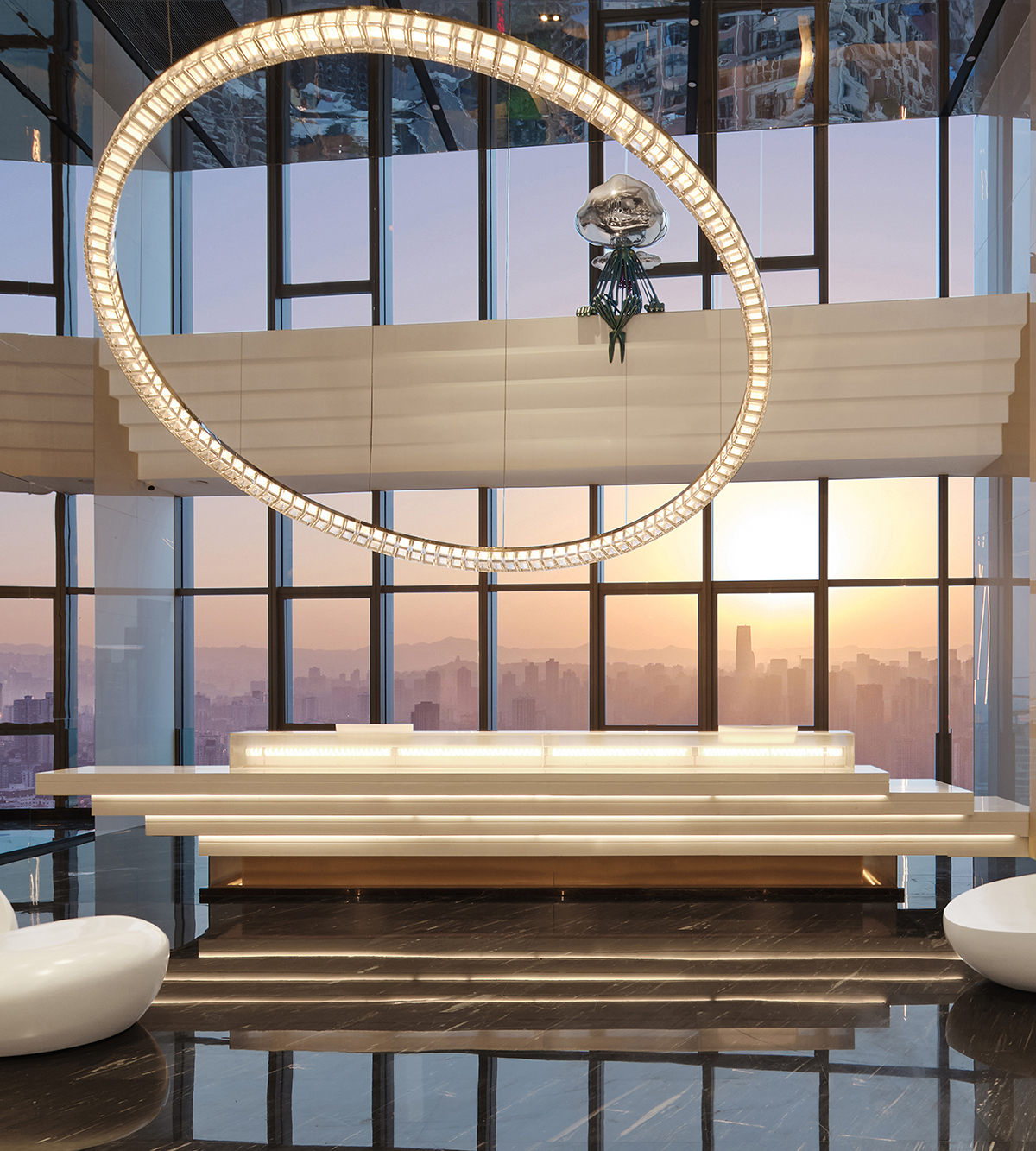 BIM建筑|ISEYA 浮云高空酒店【朝天门旗舰店】/布道空间设计 BIM建筑|ISEYA 浮云高空酒店【朝天门旗舰店】/布道空间设计