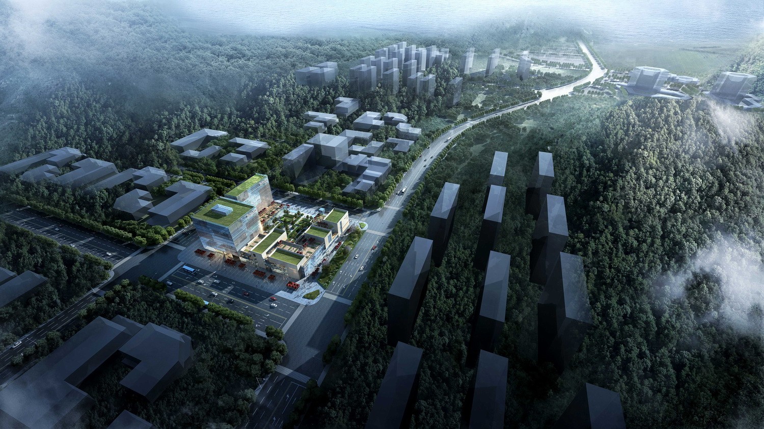 BIM建筑|创新谷里的生活容器/北京龙源科建建筑设计有限公司 BIM建筑|创新谷里的生活容器/北京龙源科建建筑设计有限公司