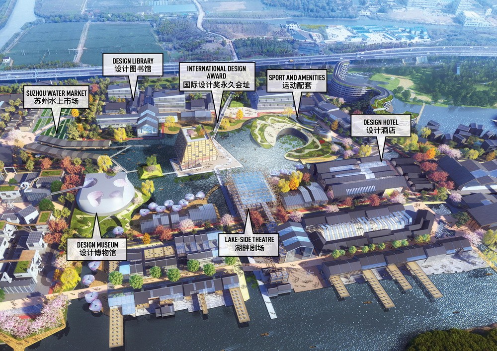BIM建筑|苏州青苔中日工业设计村,再度打造滨水新地标/SPARK思邦 BIM建筑|苏州青苔中日工业设计村,再度打造滨水新地标/SPARK思邦